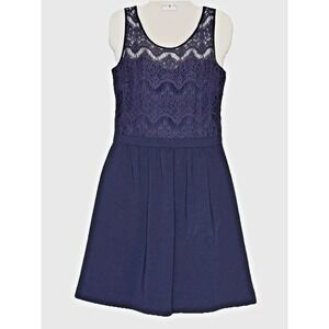 LILLY PULITZER Rhea Dress Small Blue Crochet Resort‎ Style Vacation Luxury